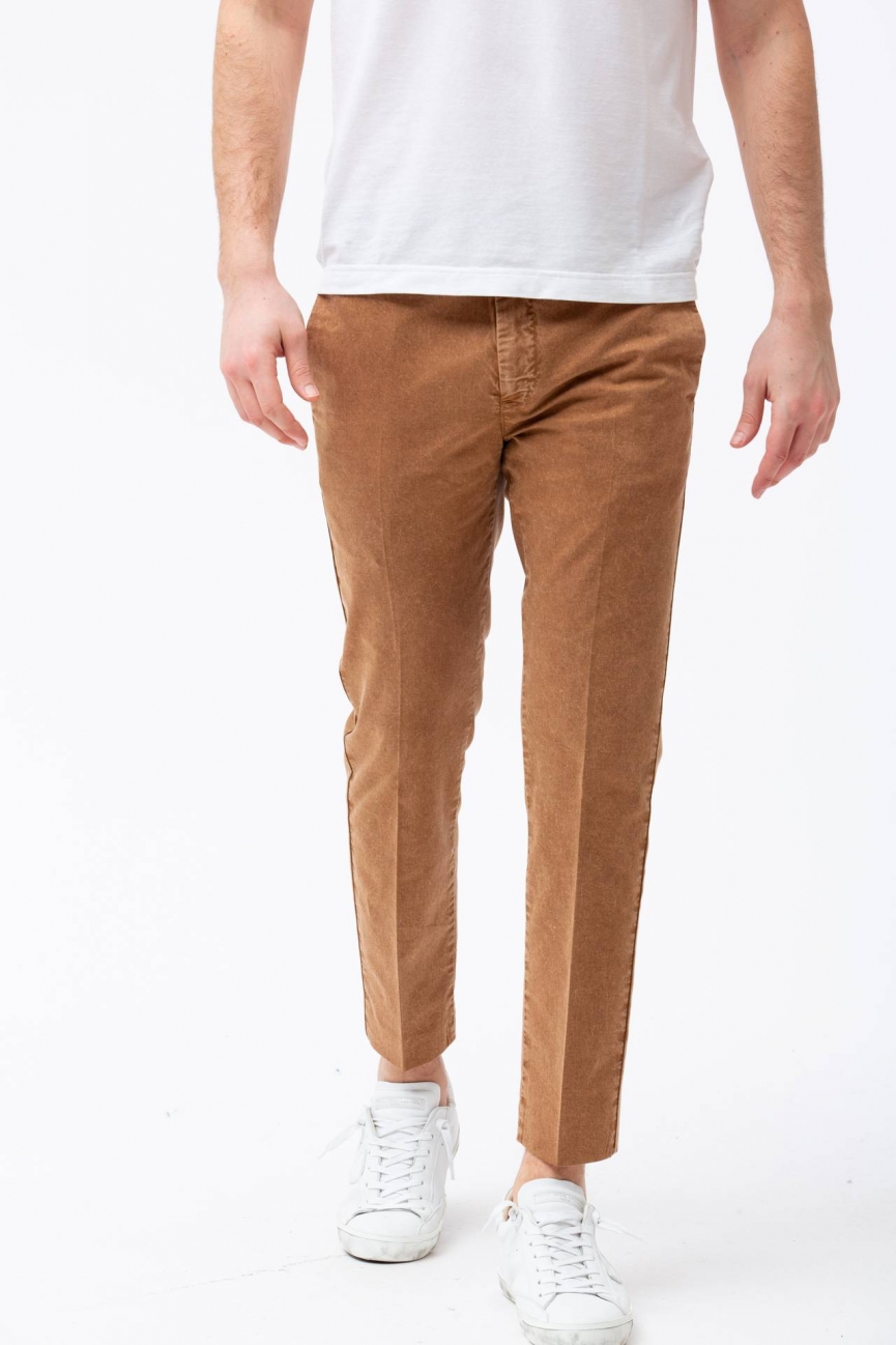 Pantalone in cotone stretch