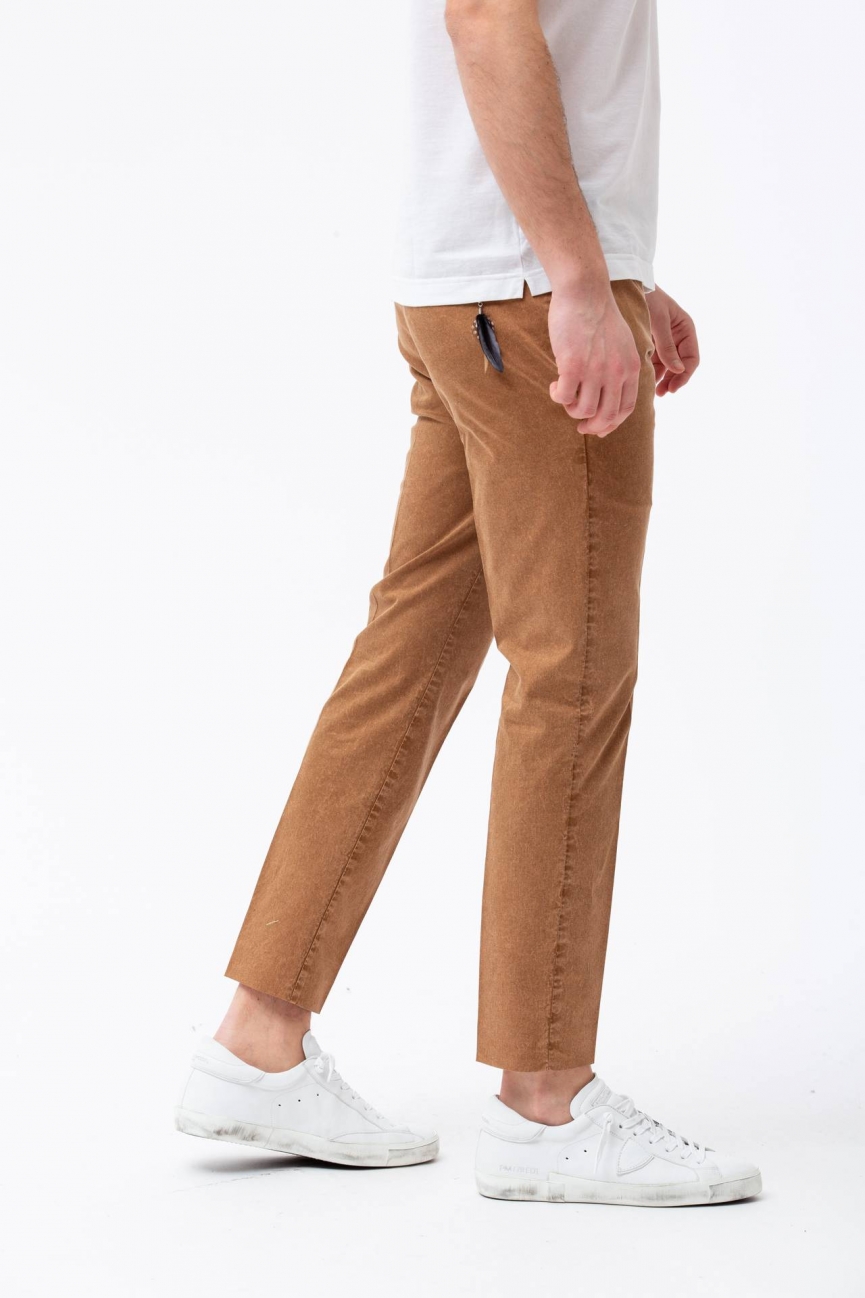 Pantalone in cotone stretch