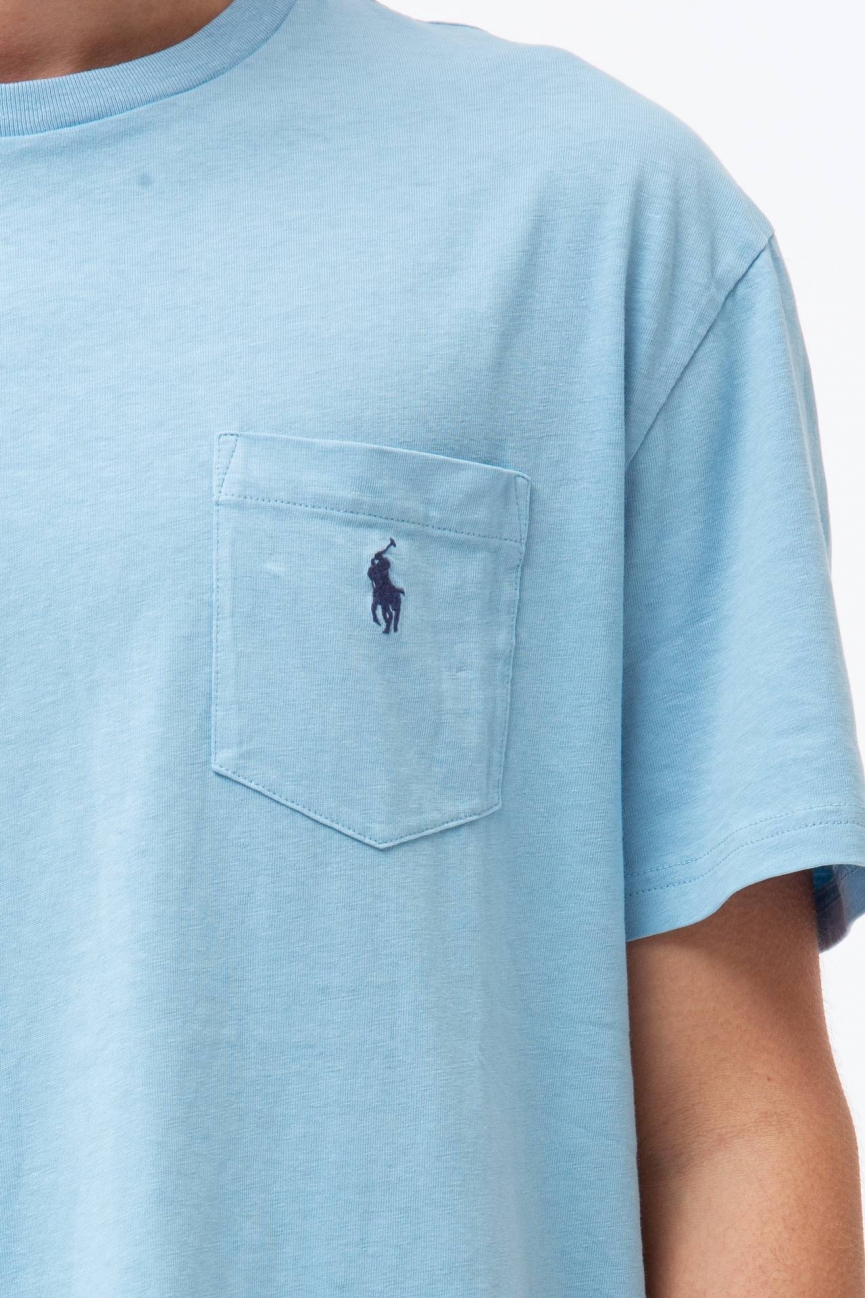 T-shirt in cotone e lino