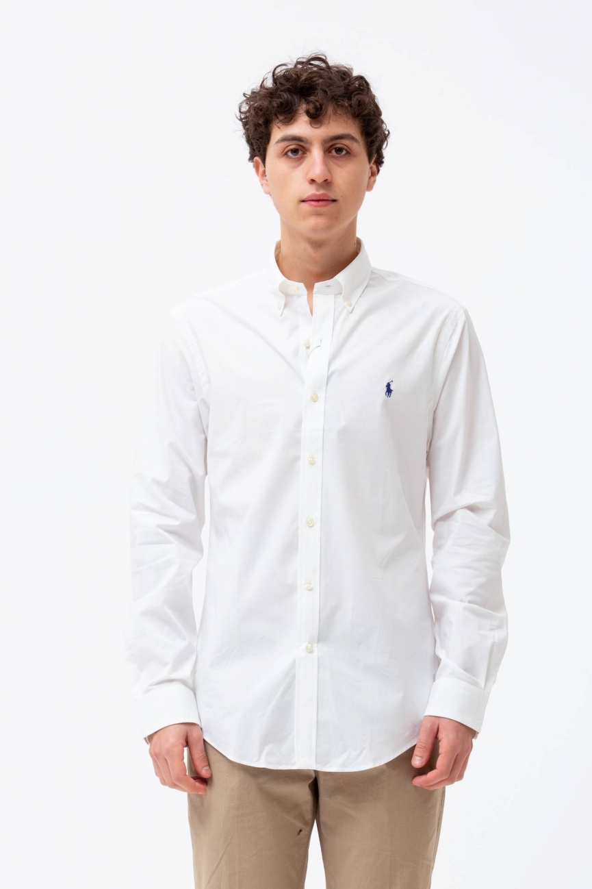 Camicia in cotone popelin 