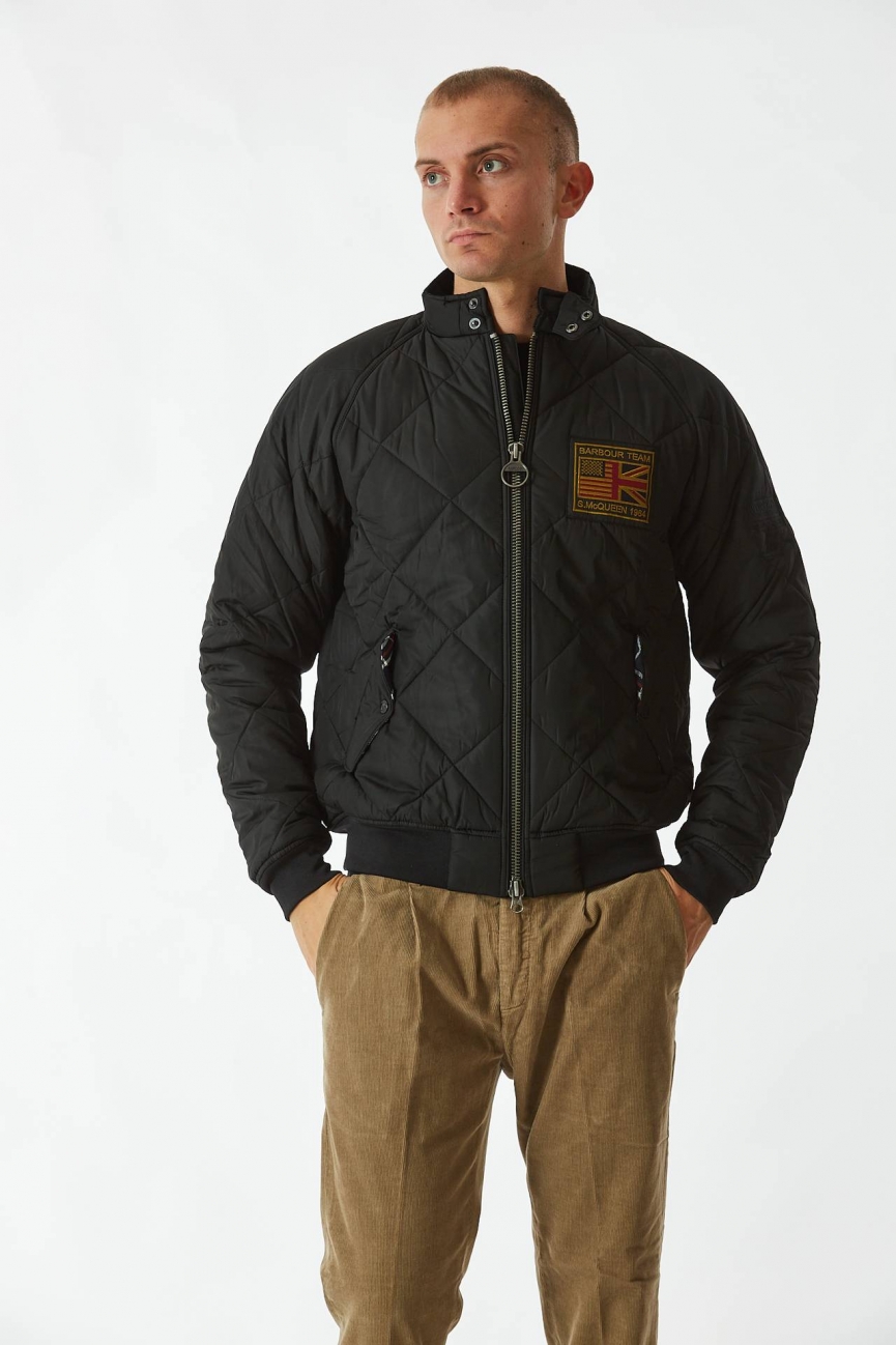 Bomber QUILTED MERCHANT nero 