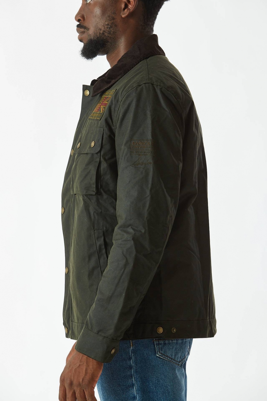 Giubbino WARKERS WAX verde 