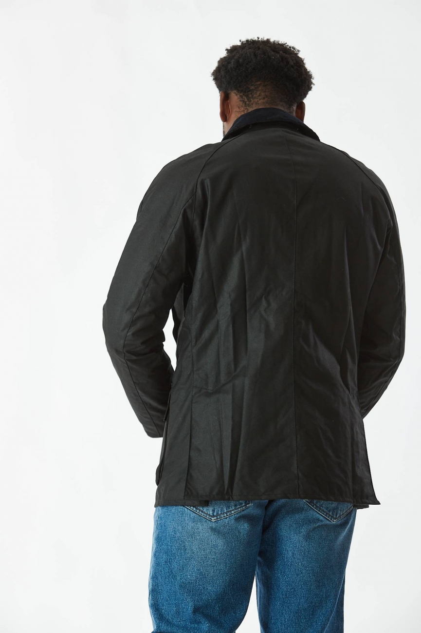 Giacca ASHBY WAX JACKET nera