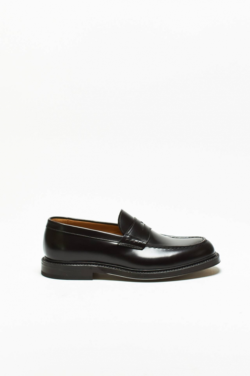 Mocassini 1203-POLISHED testa di moro