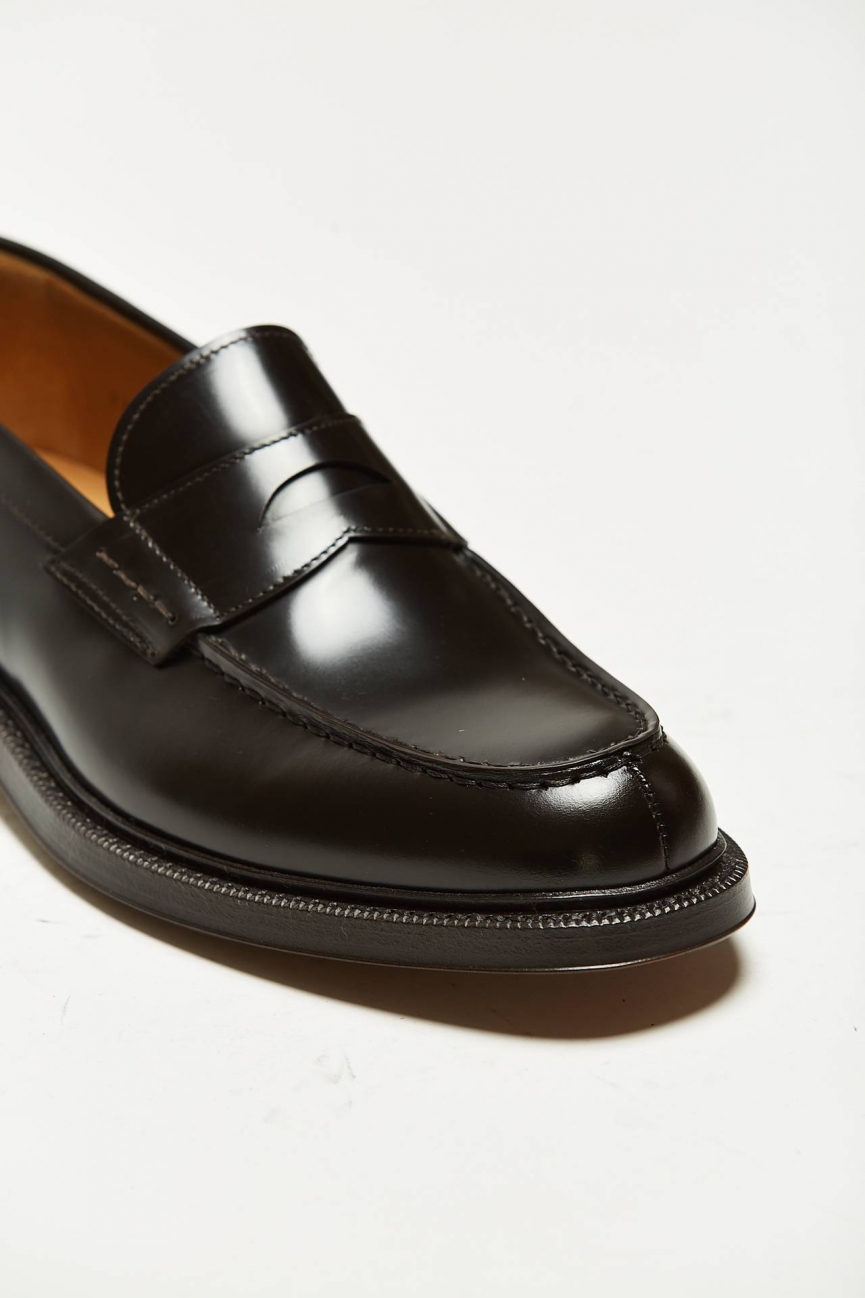 Mocassini 1203-POLISHED testa di moro