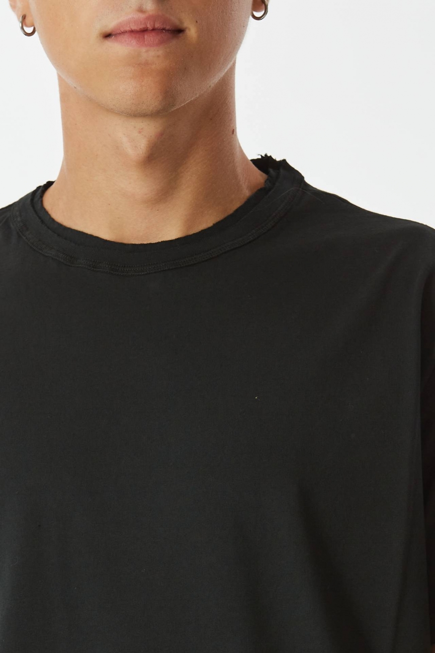 T-shirt in cotone nero