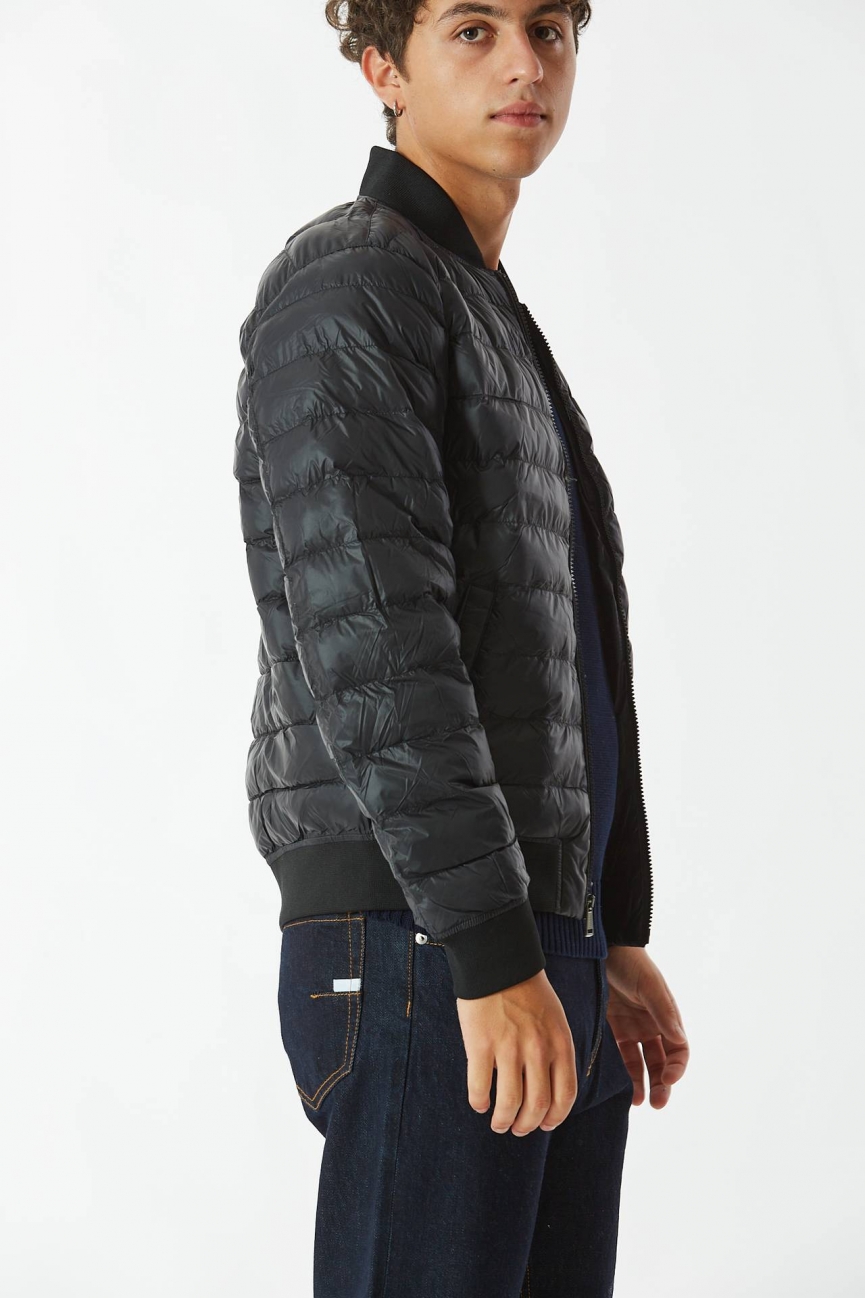 Bomber imbottito nero