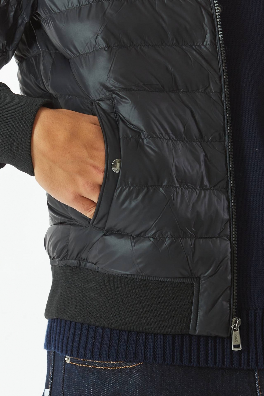 Bomber imbottito nero