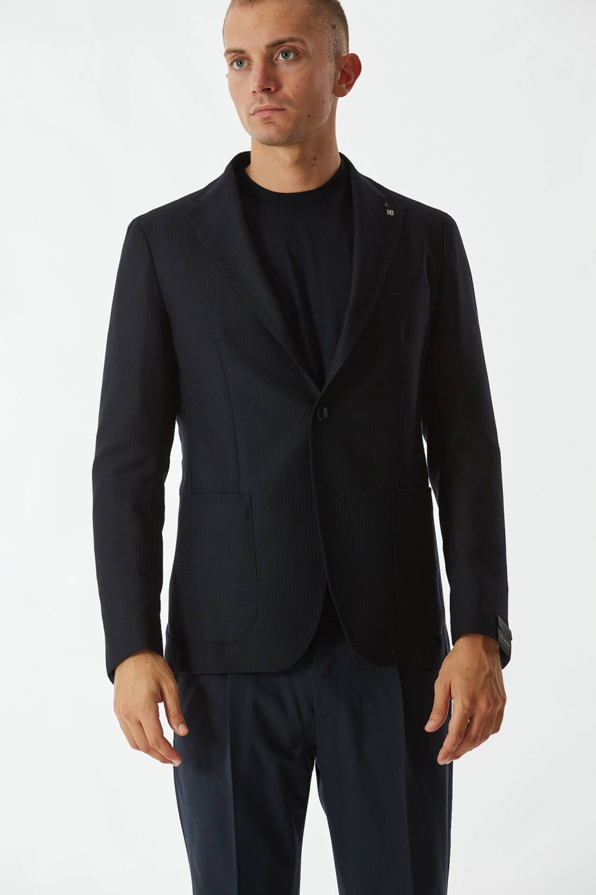 Giacca MONTECARLO in lana blu