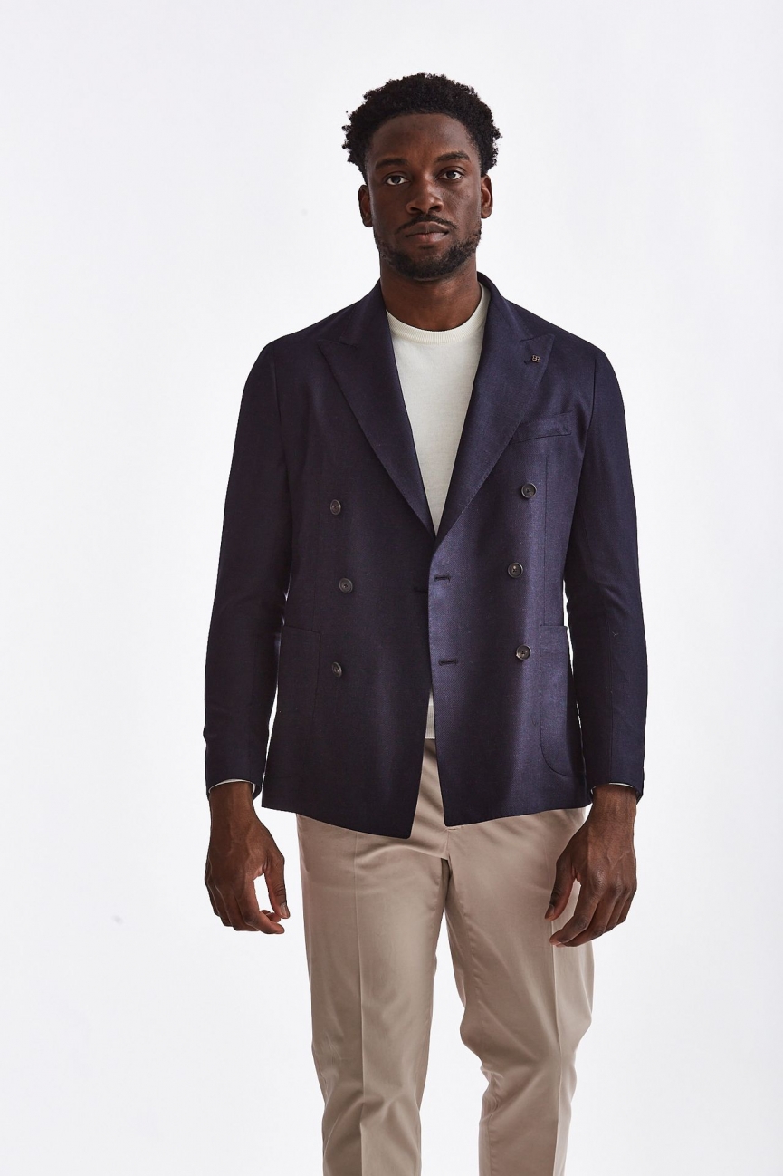 Jacket TAGLIATORE Men color Blue