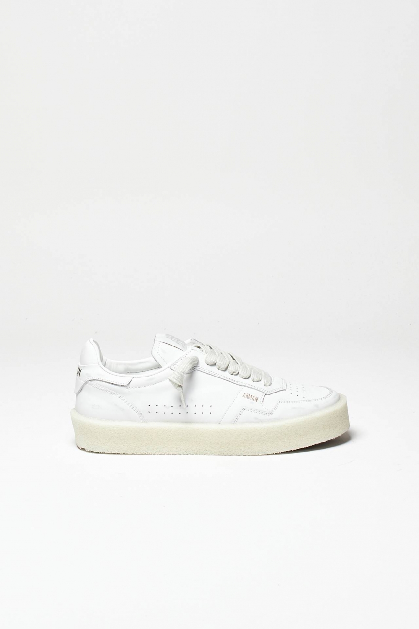 Sneakers in pelle bianco