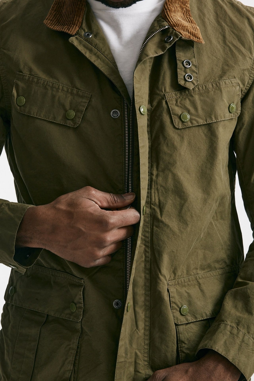 Giacca SUMMER WASH DUKE verde militare