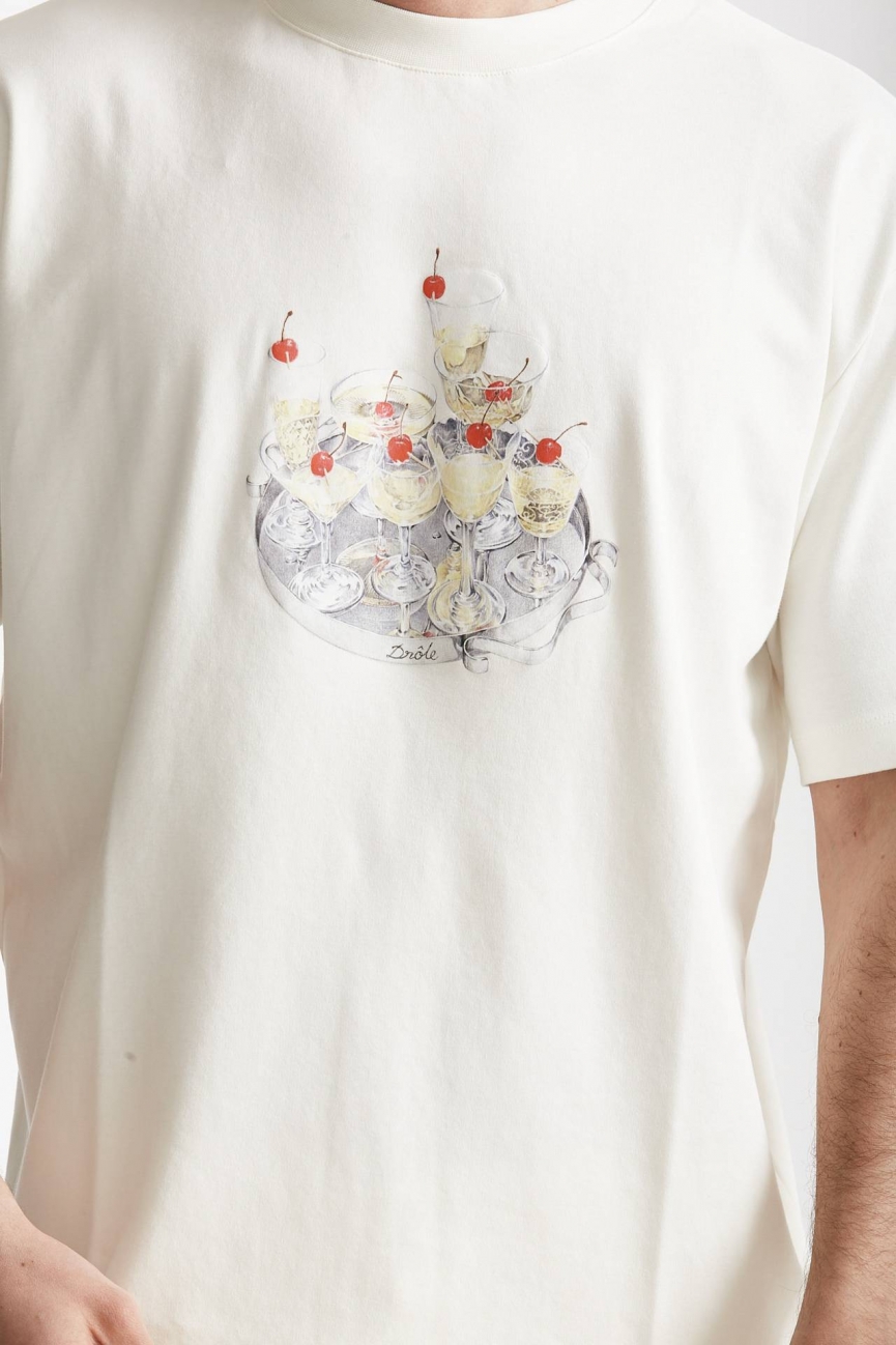 T-shirt in cotone bianco