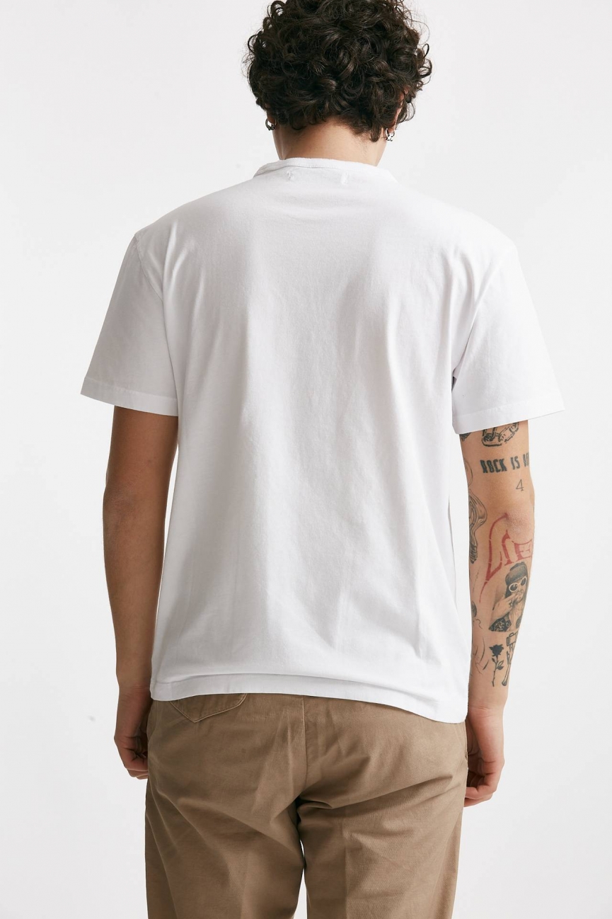 T-shirt in cotone bianco 