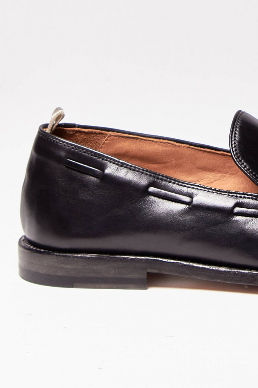 Mocassini IVY 003 in pelle nero