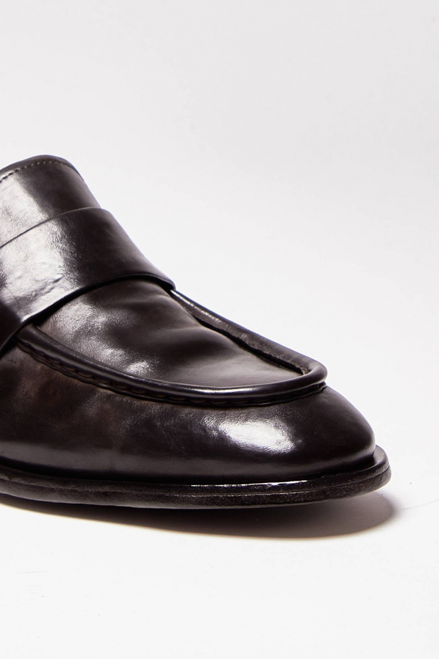 Mocassini penny SOUND 001 in pelle marrone 