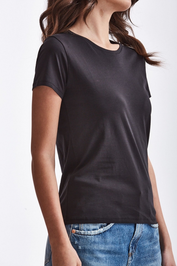 T-shirt MARIBEL in cotone nero