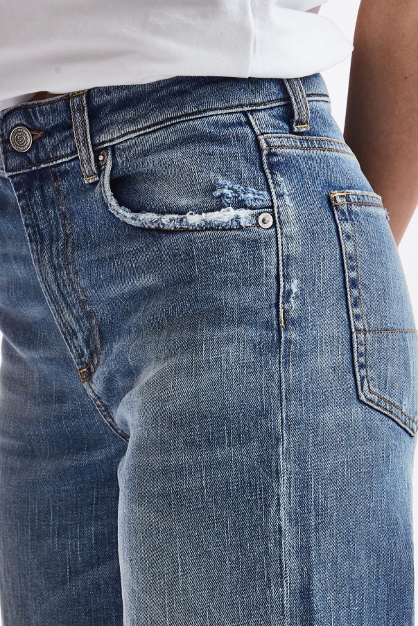 Jeans crop BREA medio chiaro
