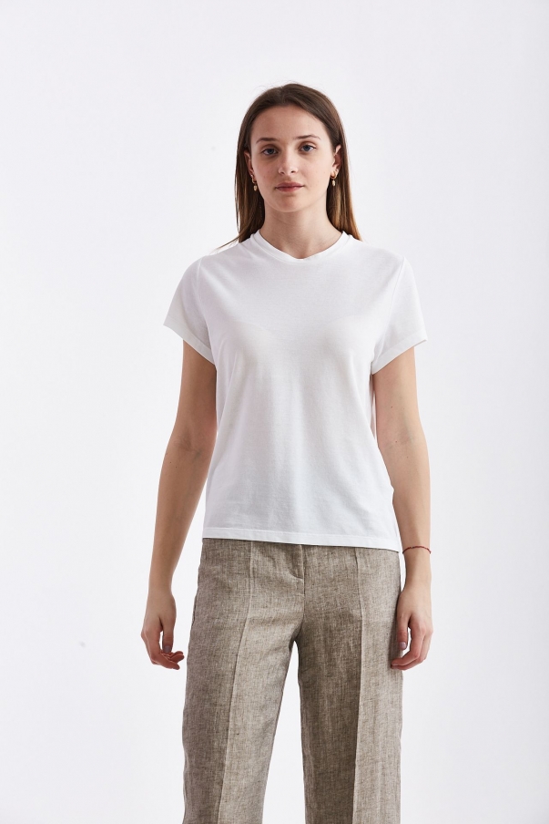T-shirt in icecotton bianco