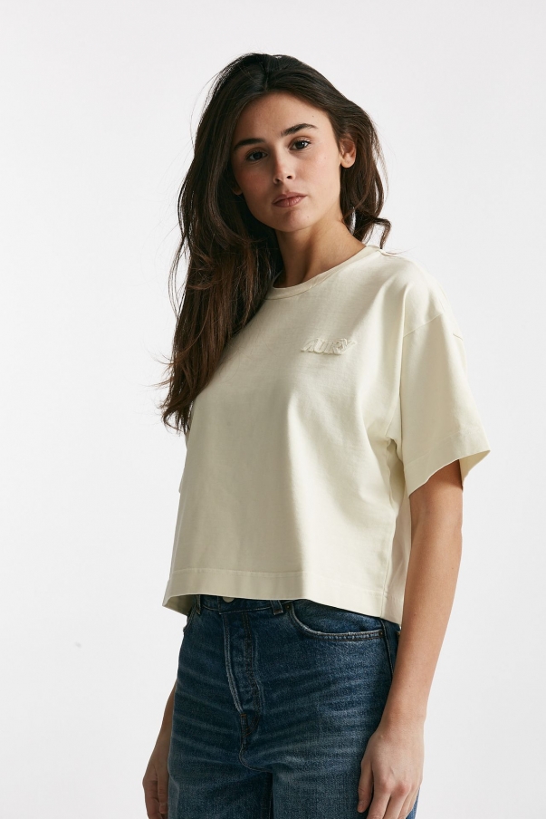 T-shirt scatolina panna 