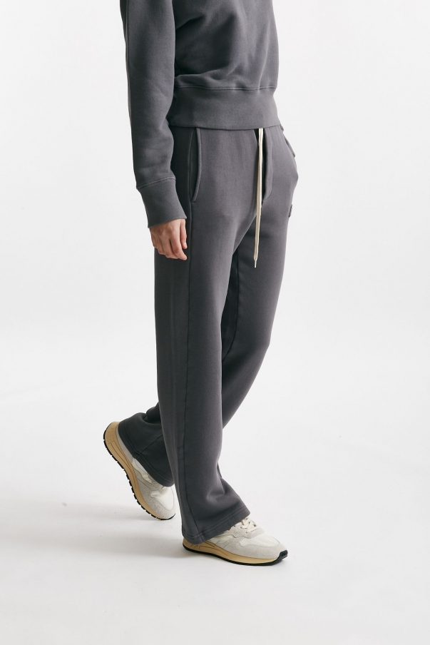 Pantalone in felpa Vita alta antracite