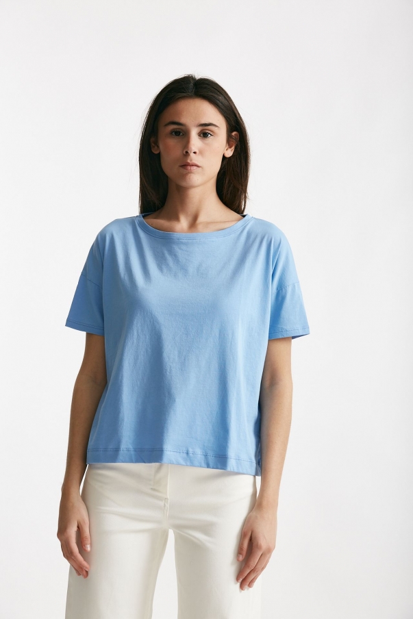 T-shirt scatolina AUDREY azzurro