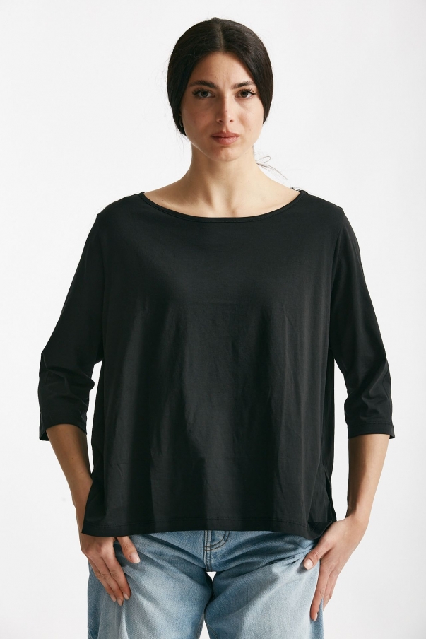 T-shirt ampia RITA nero