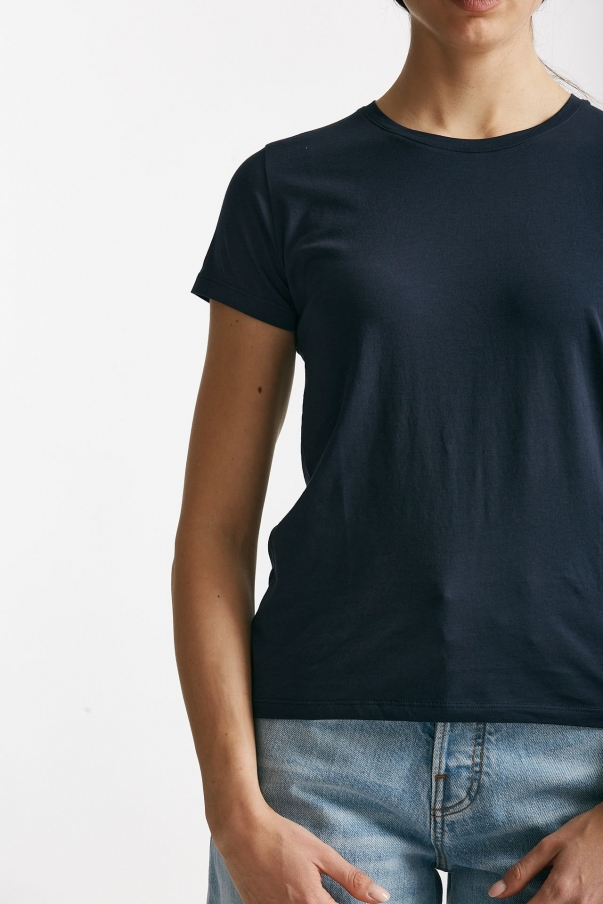 T-shirt basic girocollo MARIBEL blu
