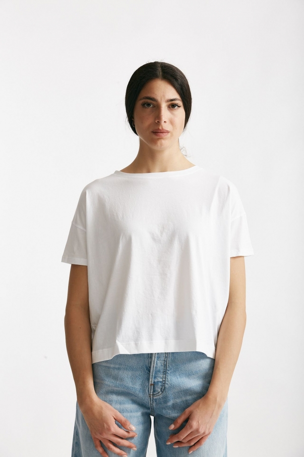 T-shirt scatolina AUDREY bianco