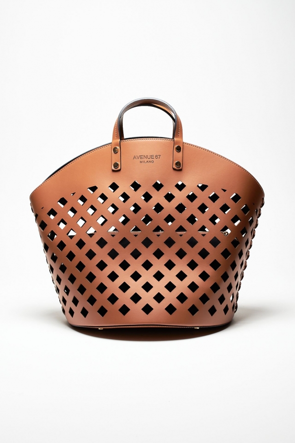 Borsa shopper ELIZA in pelle cuoio