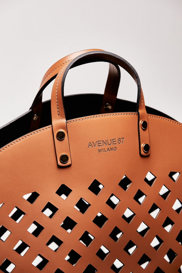 Borsa shopper ELIZA in pelle cuoio