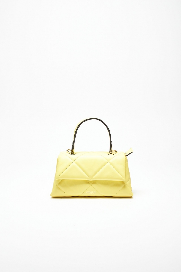Borsa FABIOLA in pelle giallo