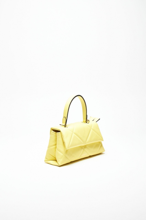 Borsa FABIOLA in pelle giallo