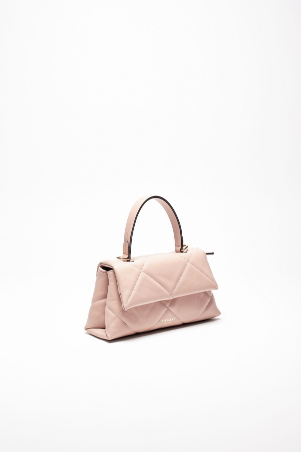 Borsa trapuntata DEMETRA in pelle cipria