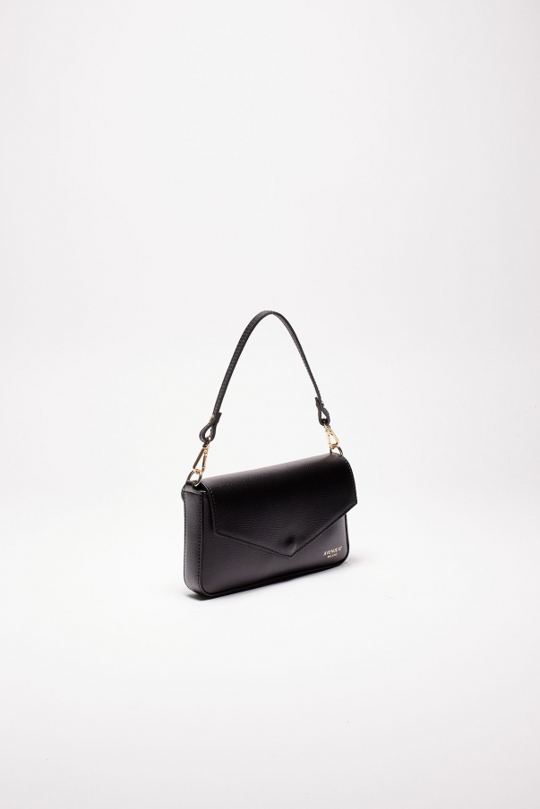 Mini bag in pelle LEONOR nero