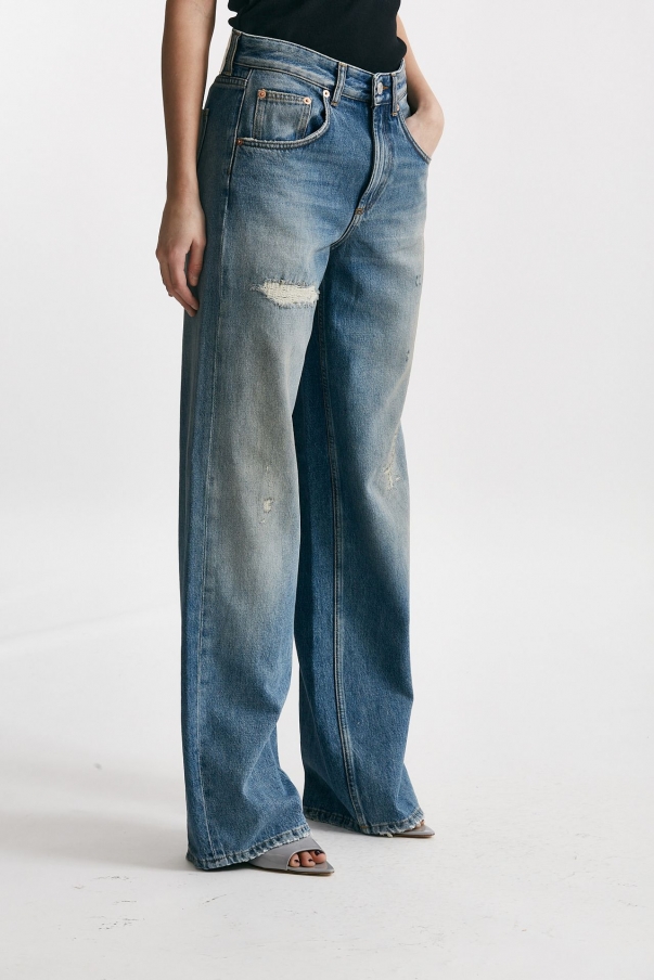 Jeans boyfit POP Lavaggio medio 
