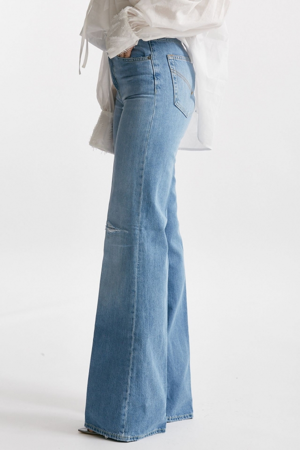 Jeans palazzo AMBER denim chiaro