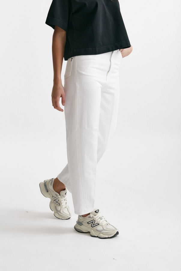 Jeans loose BESSIE bianco