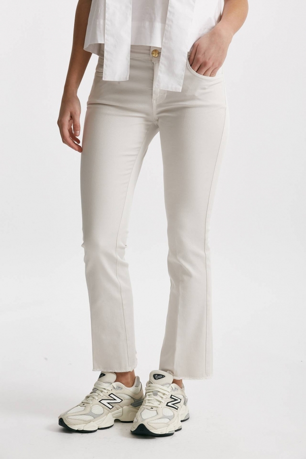 Pantalone a trombetta ghiaccio