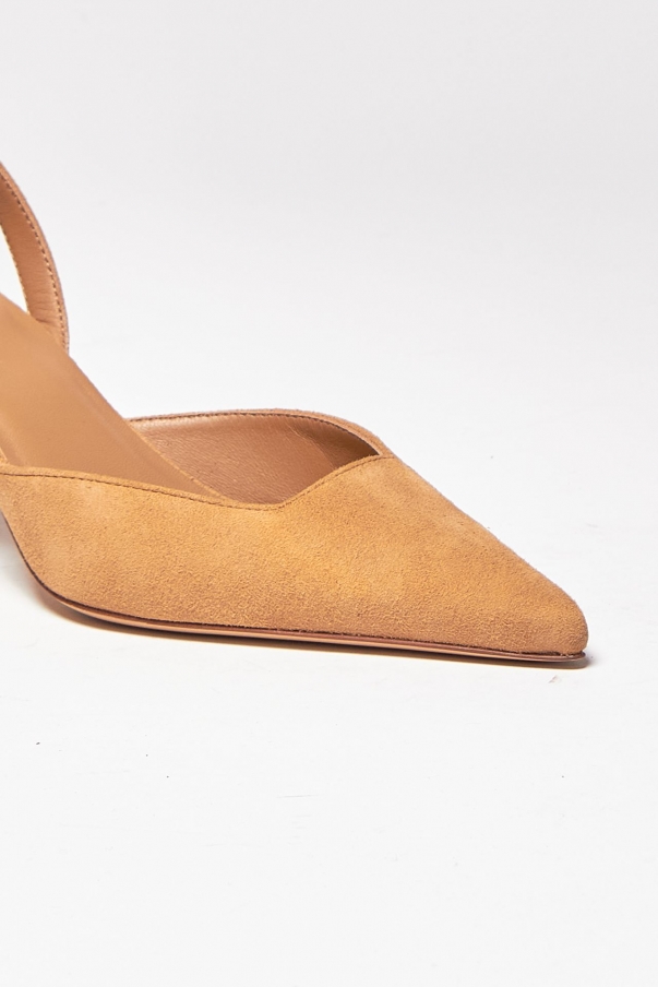 Sandalo in pelle OCTAVIE KITTEN cammello 