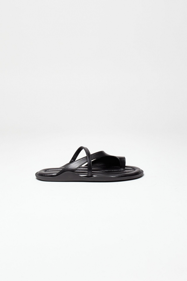 Sandalo RILEY in pelle nero
