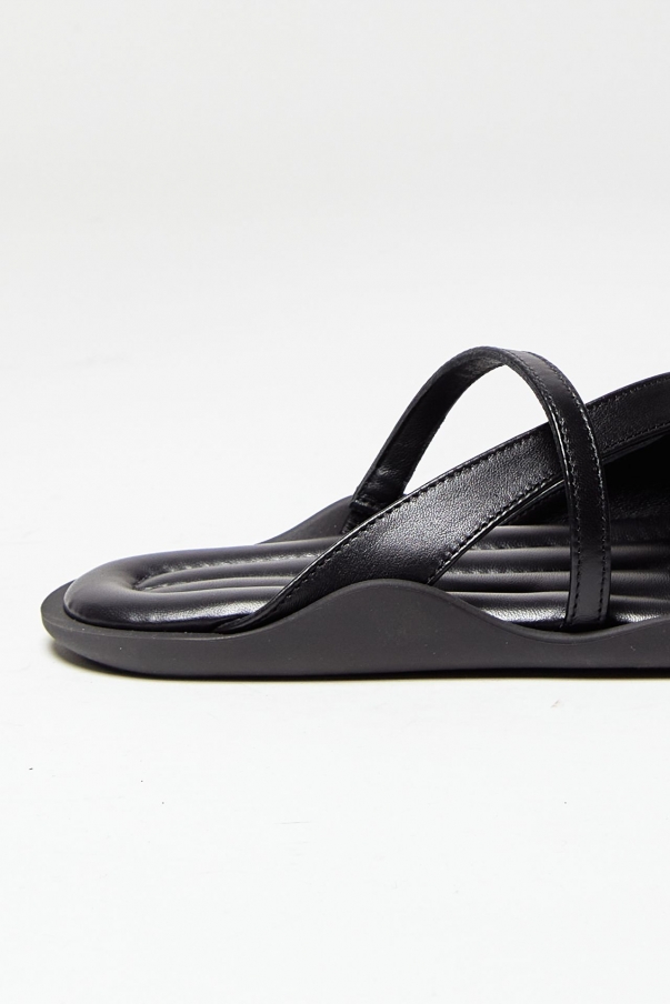 Sandalo RILEY in pelle nero