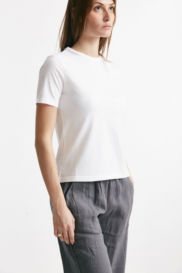 T-shirt basica bianco ottico