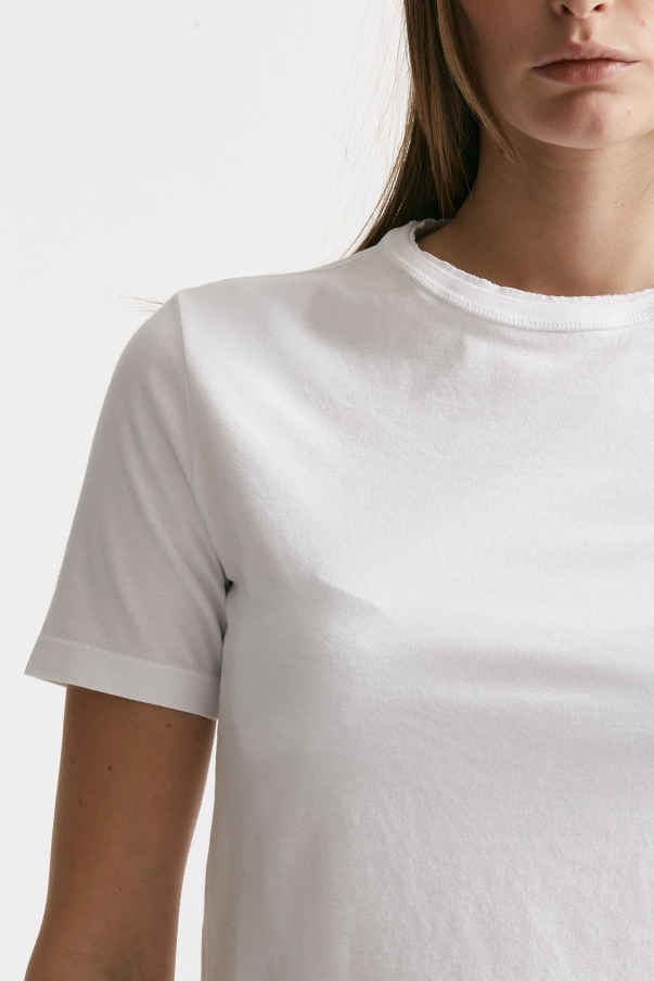 T-shirt basica bianco ottico