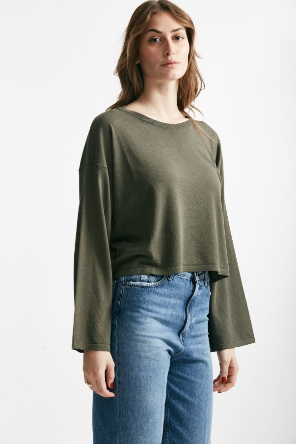Maglia scatolina verde militare
