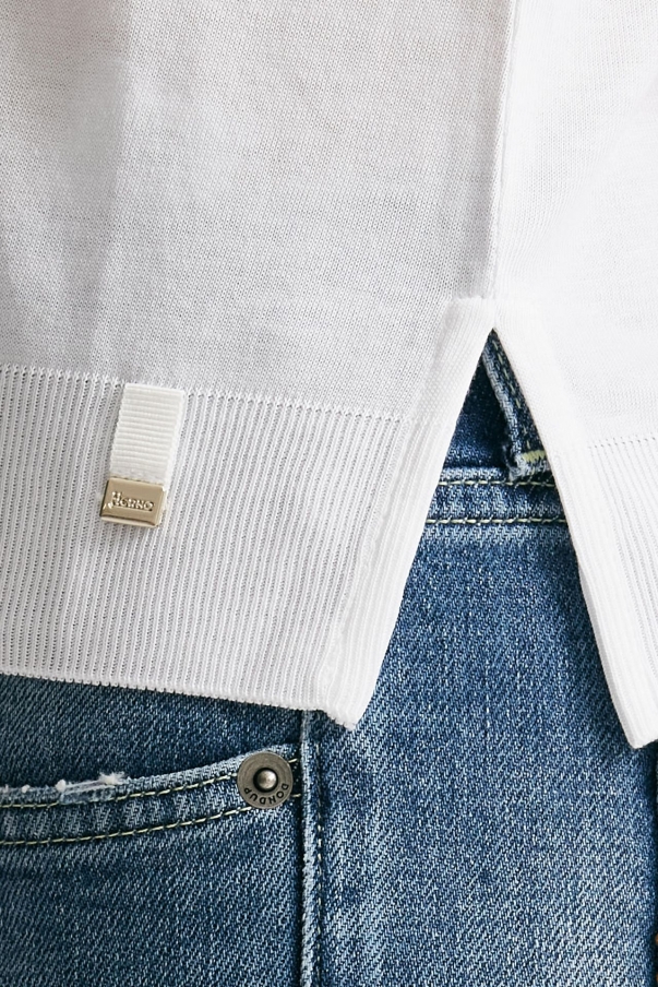 T-shirt basica in cotone bianco
