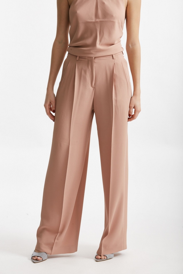 Pantalone fluido ELODIE osa cipria