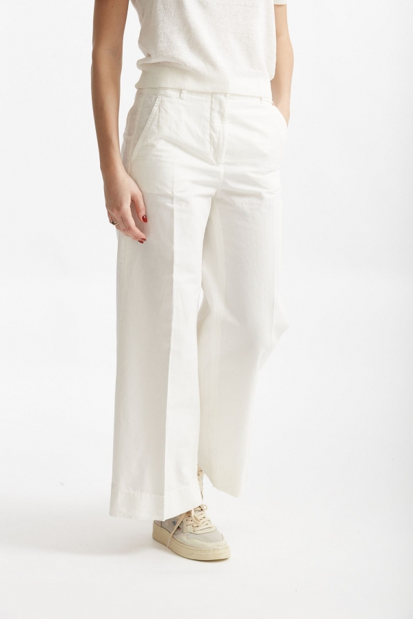 Pantalone in cotone ILYA bianco