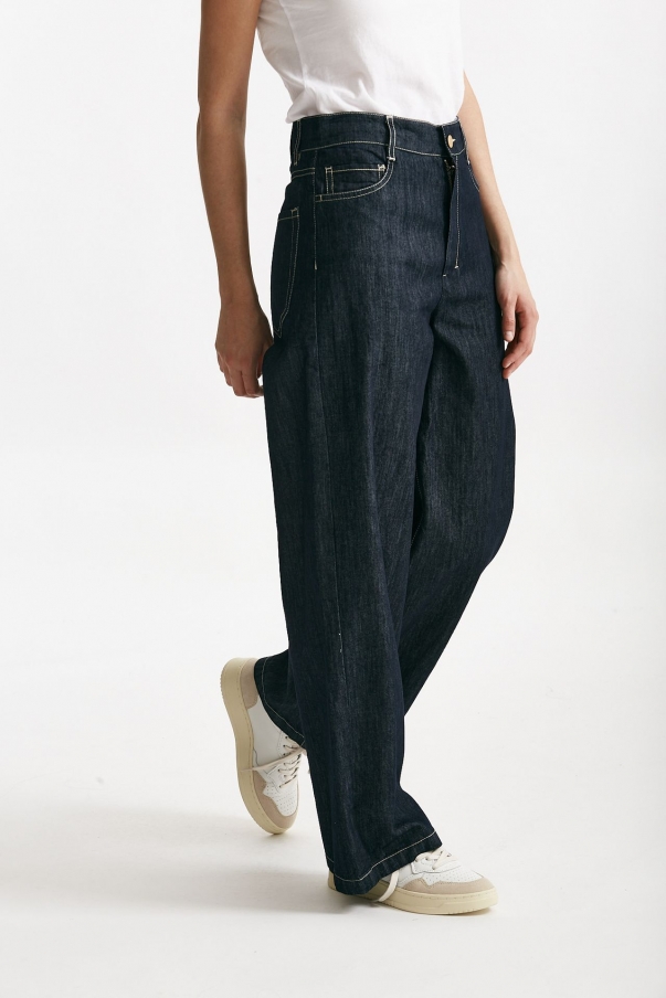 Jeans wide leg ZUCCHERO vita alta