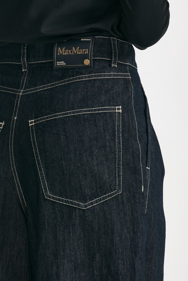 Jeans wide leg PRIAMO vita alta con doppia pinces